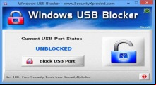 Windows USB Blocker