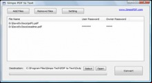 Simpo PDF to Text
