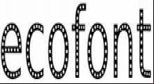 Ecofont