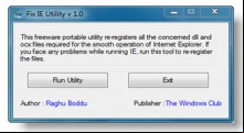Fix IE Utility