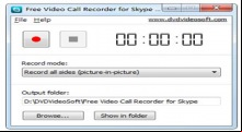Free Video Call Recorder for Skype