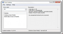 Error Lookup