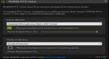 nVidia RTX Voice