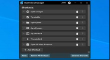 Start Menu Manager